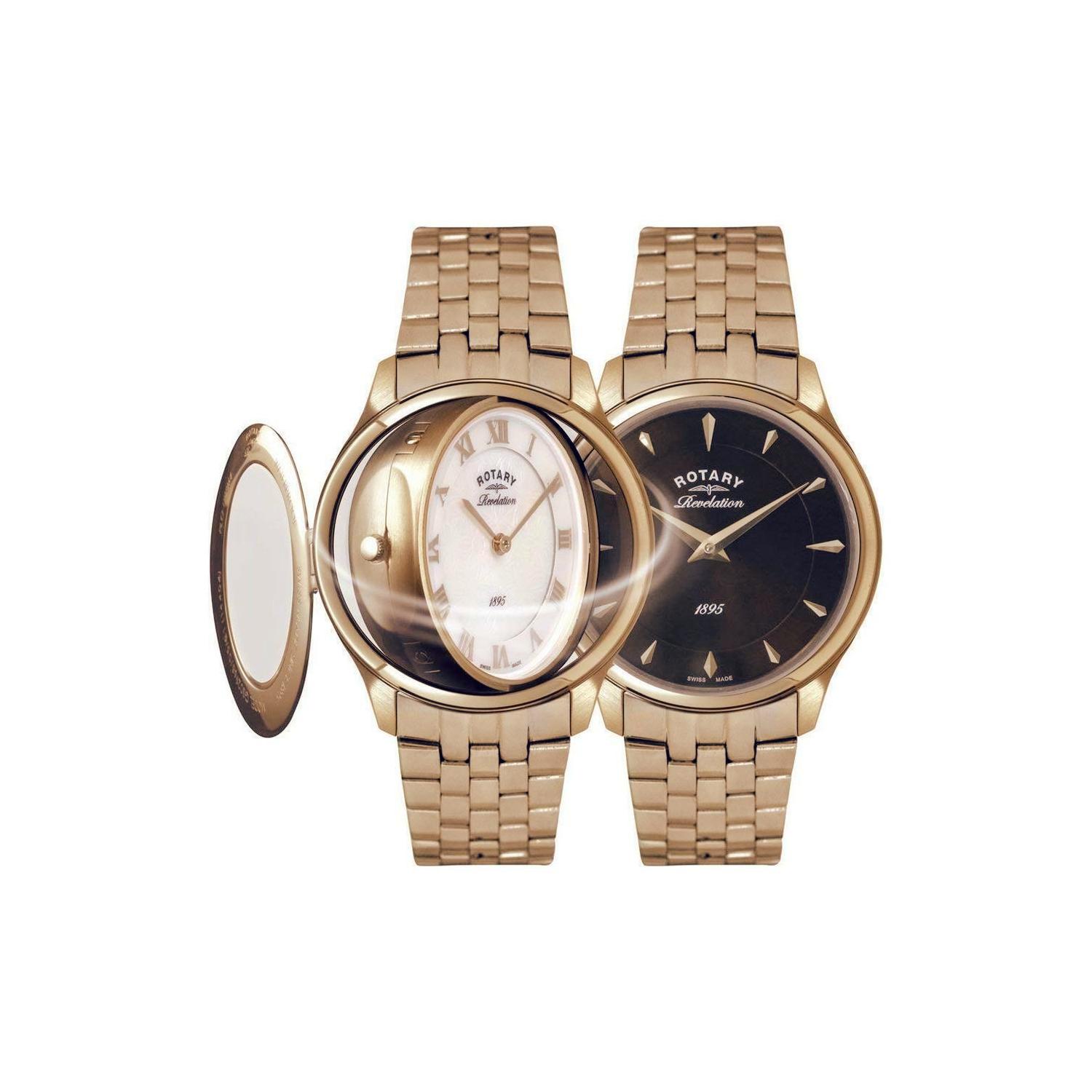 Rotary revelation reversible watch cheap